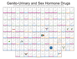 Genito-Urinary and Sex Hormone Drug Poster