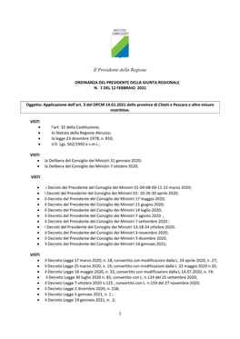 OPGR N. 7 Del 12.02.2021