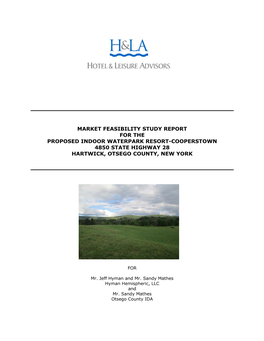 Water Park Market Feasibility Study Report