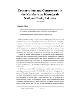 Karakoram Paper for JPE.Fm