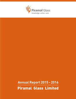 Annual Report 2015 - 2016 the BOARD of DIRECTORS