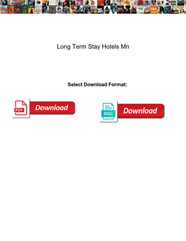 Long Term Stay Hotels Mn