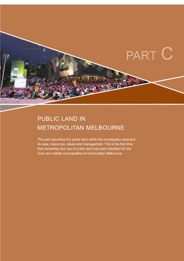 Public Land in Metropolitan Melbourne