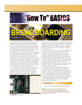 BREADBOARDING by Fred Eady