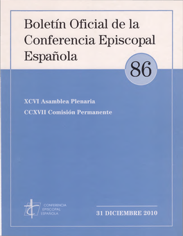 Boletín Oficial De La Conferencia Episcopal Española 86