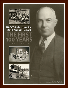NACCO Industries, Inc. 2012 Annual Report