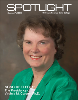 SGSC REFLECTS: the Presidency of Virginia M