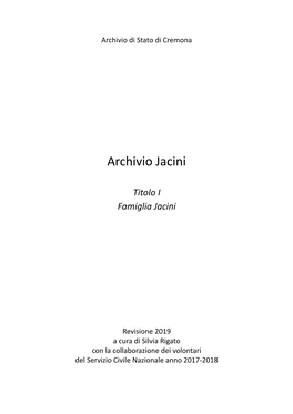 Archivio Jacini