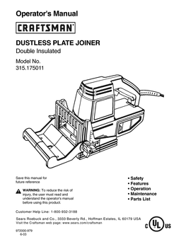 Operator's Manual