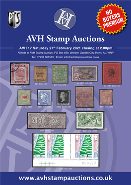 AVH 17 Postal Catalogue 2021.Pdf