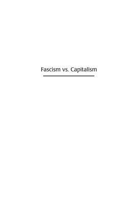 Fascism Versus Capitalism.Pdf