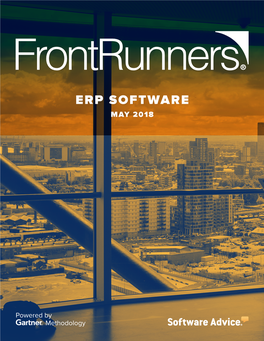 Frontrunners for ERP Software Report Here