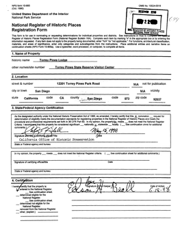 National Register of Historic Places Continuation Sheet