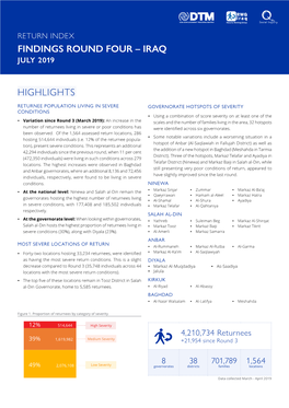 Highlights Findings Round Four