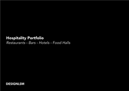 Hospitality Portfolio