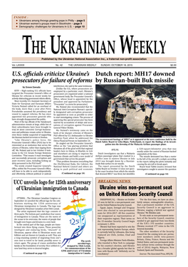 The Ukrainian Weekly, 2015