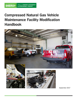 Compressed Natural Gas Vehicle Maintenance Facility Modification Handbook