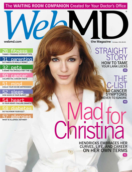 Christina Hendricks Embraces Her Curves, Life, and Career on Her Own Terms 40 Trim: 8.375" Trim: .375" Safety: 8.375" Trim: Safety: .375" Safety