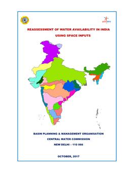 Reassessment of Water Availability in India Using