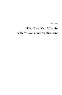 Tree-Breadth of Graphs with Variants and Applications