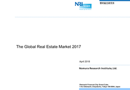 The Global Real Estate Market 2017