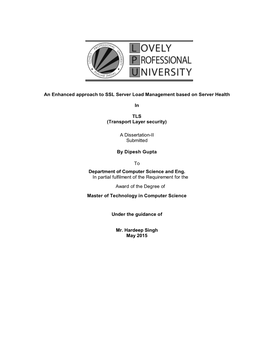 TLS (Transport Layer Security)