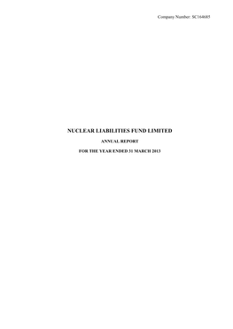 Nuclear Liabilities Fund Limited