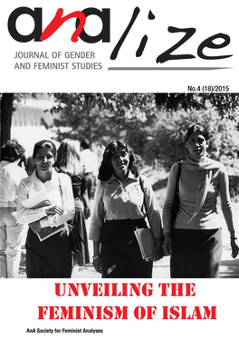 Analize – Journal of Gender and Feminist Studies • New Series • Issue No