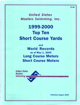 Short Course Yards