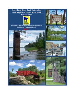 Heartland State Trail Extension Park Rapids to Itasca State Park Master Plan