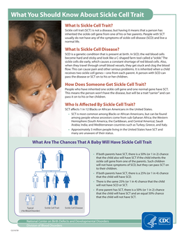 Sickle Cell Trait