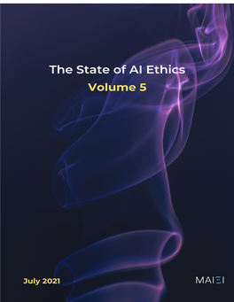 The State of AI Ethics Report (Volume 5)