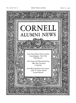 Cornell Alumni News