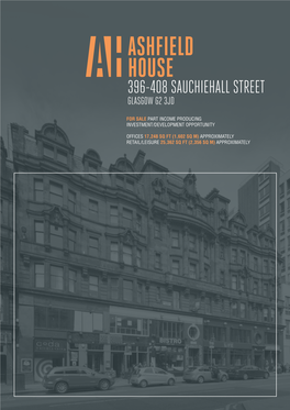 Ashfield House 396-408 Sauchiehall Street Glasgow G2 3Jd