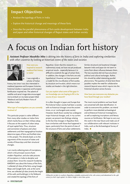 North Indian Medieval Fort History Study