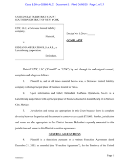 Case 1:20-Cv-02866-ALC Document 1 Filed 04/06/20 Page 1 of 17