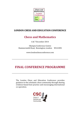 Final!Conference!Programme!