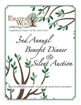 3Rd Annual Benefit Dinner & Silent Auction