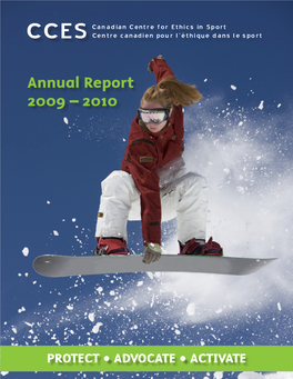 Annual Report 2009 – 2010