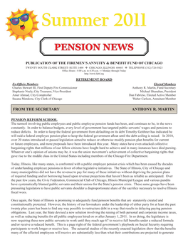 Pension News Summer 2011.Indd