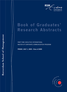 2005 Book of Abstracts
