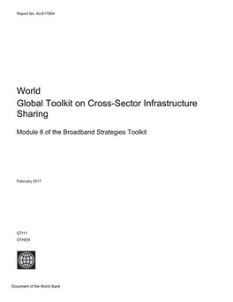 World Global Toolkit on Cross-Sector Infrastructure Sharing