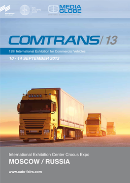 Moscow / Russia COMTRANS – MEET YOUR POTENTIAL CLIENTS