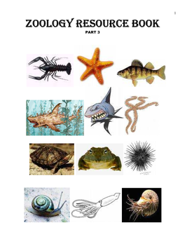Zoology Resource Book Zoology Resource Book