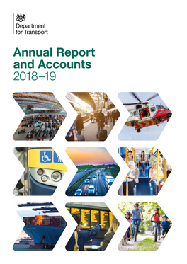Department for Transport Annual Report and Accounts 2018-19
