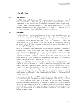 Hume Highway Upgrade Woomargama Bypass Environmental Assessment