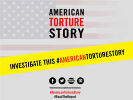 American Torture Story Must Never Be Repeated