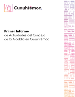 Primer Informe De Actividades Del Concejo