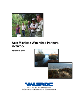 West Michigan Watershed Partners Inventory (2008)