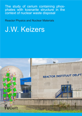 The Study of Cerium Containing Phosphates with Kosnarite Structure in the Context of Nuclear Waste Disposal